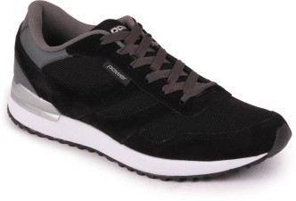 bata black sports shoes