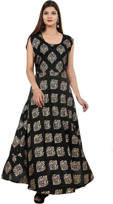 long gown kurti flipkart