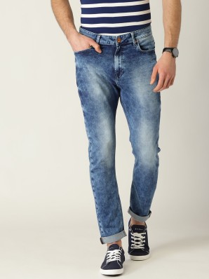 Blue for Men Mid Wash Blue Meraki Denim Usapp8 Bootcut Jeans in Blue Mens Clothing Jeans Bootcut jeans 