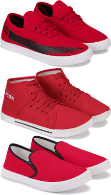 red shoes flipkart