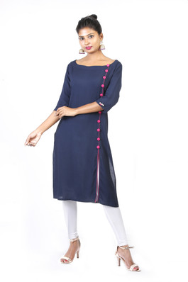 Boat Neck Kurtis - Buy Boat Neck Kurtis 