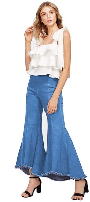 bell bottom jeans flipkart