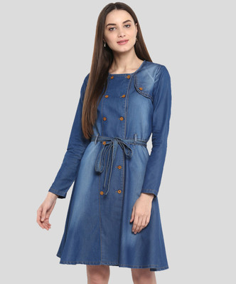 Denim Dresses - Buy Denim Dresses 