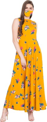 long one piece dress flipkart