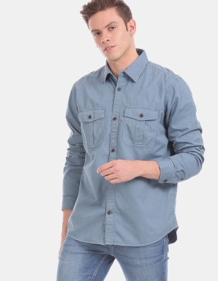 gap mens casual shirts