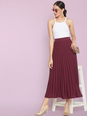 flipkart midi skirt