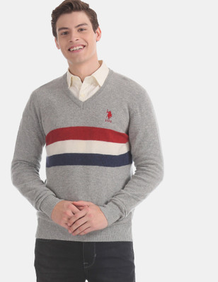 us polo half sweater
