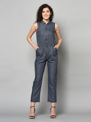 Denim Shorts Womens Jumpsuits - Buy 