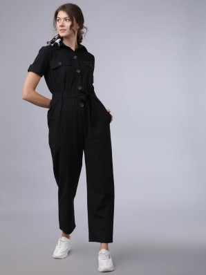 Fashion Trousers Jumpsuits Komplimente Jumpsuit black elegant 