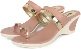 womens wedge slide sandals