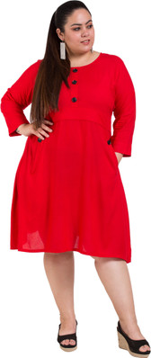 flipkart plus size dresses