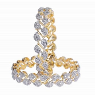 american diamond bangles flipkart