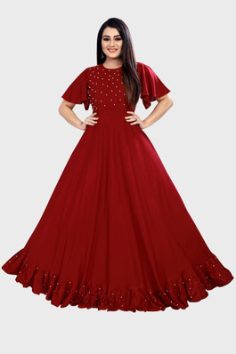 long red night gown