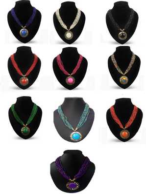 pics Pearl Beads Jewellery Designs Catalogue beaded necklaces buy beaded necklaces