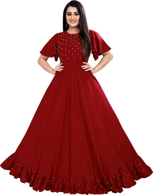 flipkart gown collection