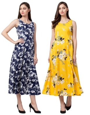 floral dresses flipkart