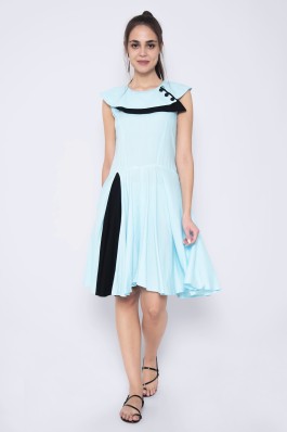 fit and flare dress flipkart