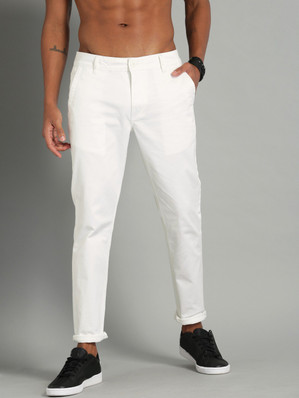 white trousers men