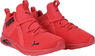 puma red shoes mens