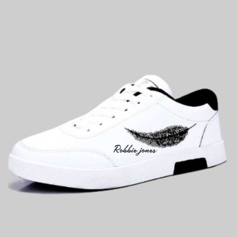 stylish shoes white colour
