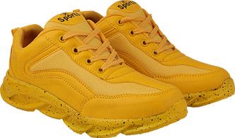 yellow sneakers shoes