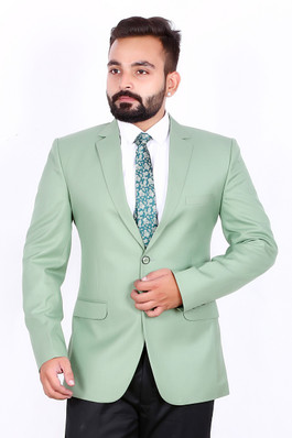 light green blazer
