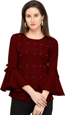 flipkart dresses for ladies tops