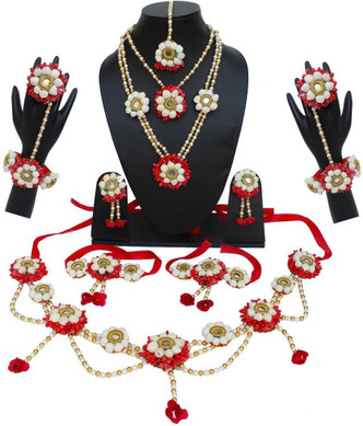 haldi jewellery set flipkart