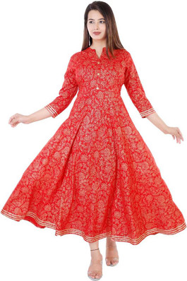 flipkart flared kurtis