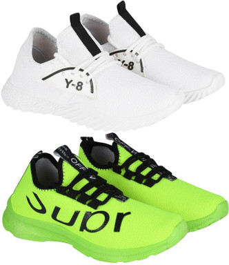 white sports shoes low price