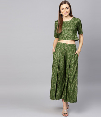 flipkart online shopping plazo suit