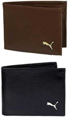 puma wallets brown