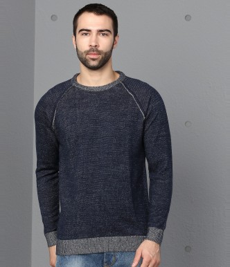 men's v neck half sleeve sweater