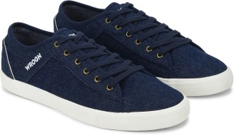 wrogn navy blue sneakers