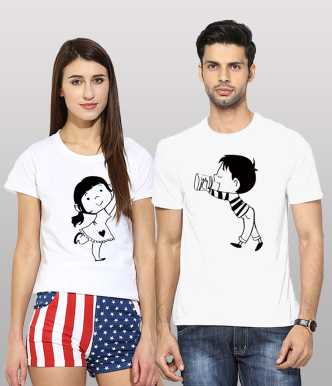 Featured image of post Couple T Shirts Online Myntra - Basically, the couple t shirts online shopping has been so blissful these days.