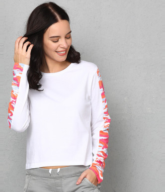 Pocket Detail Tees Womens Tshirts - Buy 