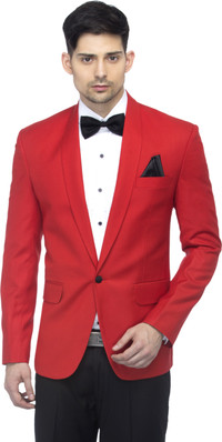 white and red blazer