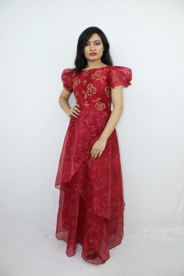 long frocks for ladies flipkart