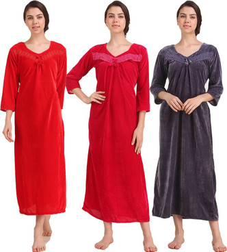 short night dress flipkart