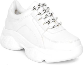 girl white sneakers