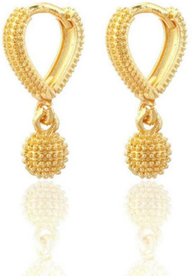 Gold Jhumka - Gold Jhumka Designs 
