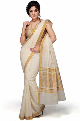 malayali wedding saree