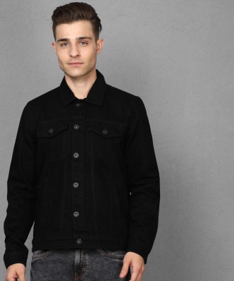 black colour denim jacket