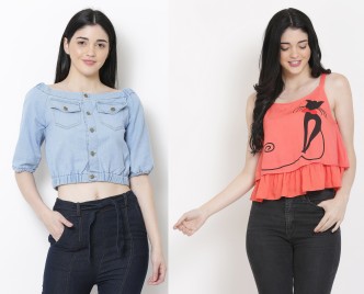 top for jeans flipkart