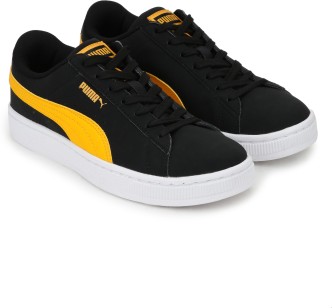 yellow puma basketball shoes