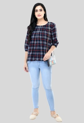 ladies tops for jeans online shopping flipkart