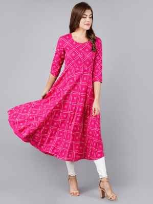 flared kurti flipkart