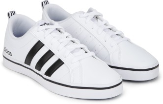 adidas low top white shoes