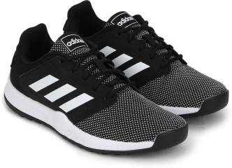 adidas black shoes with white stripes