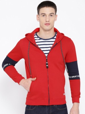 spykar sweatshirt with zipper